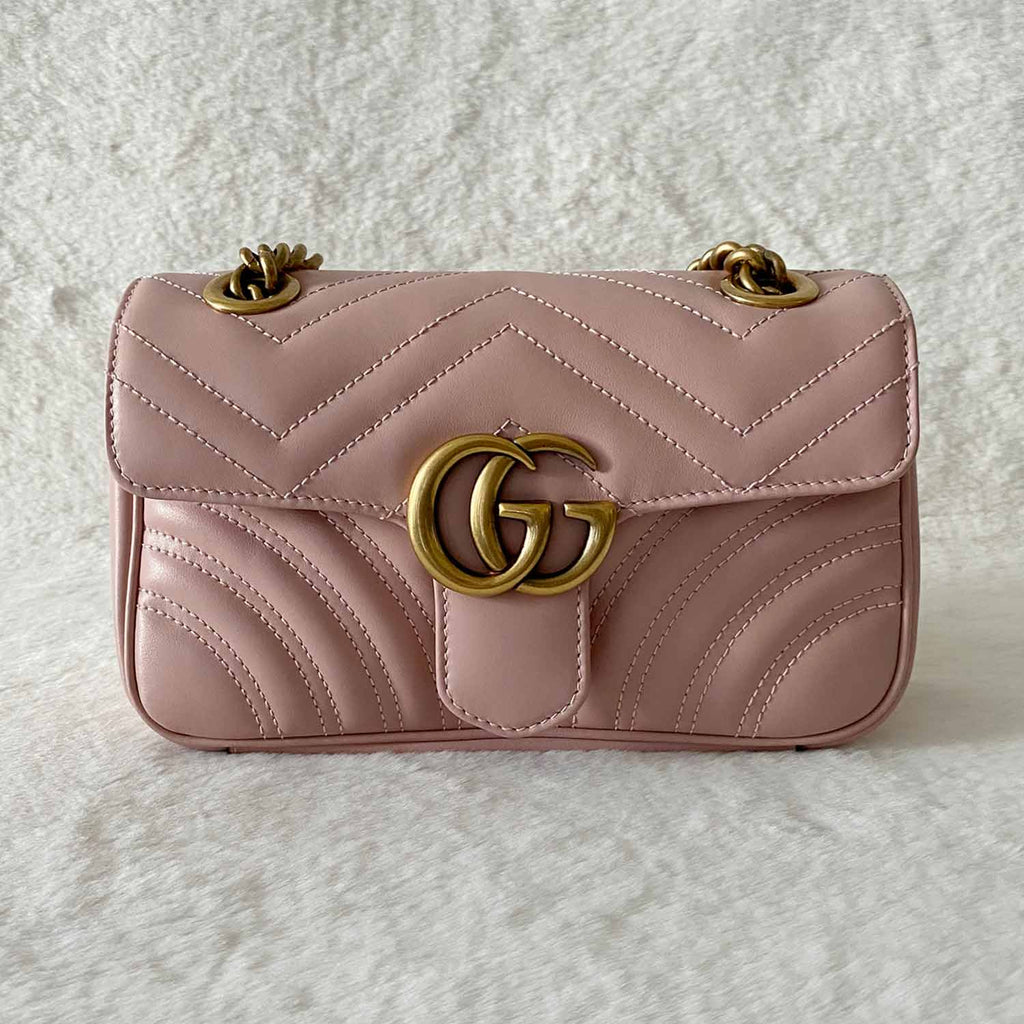 Gucci GG Marmont MatelassÃƒÆ’Ã‚Â© Mini Bag