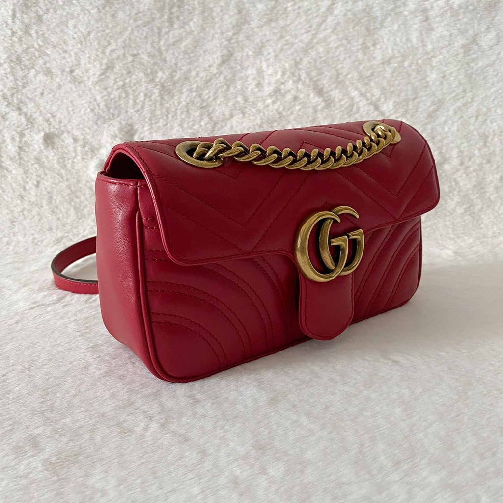 Gucci GG Marmont MatelassÃƒÆ’Ã‚Â© Mini Bag