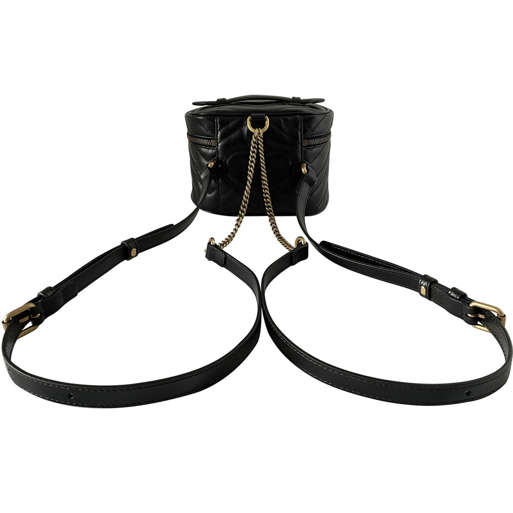 Gucci GG Marmont MatelassÃƒÆ’Ã‚Â© Round Backpack