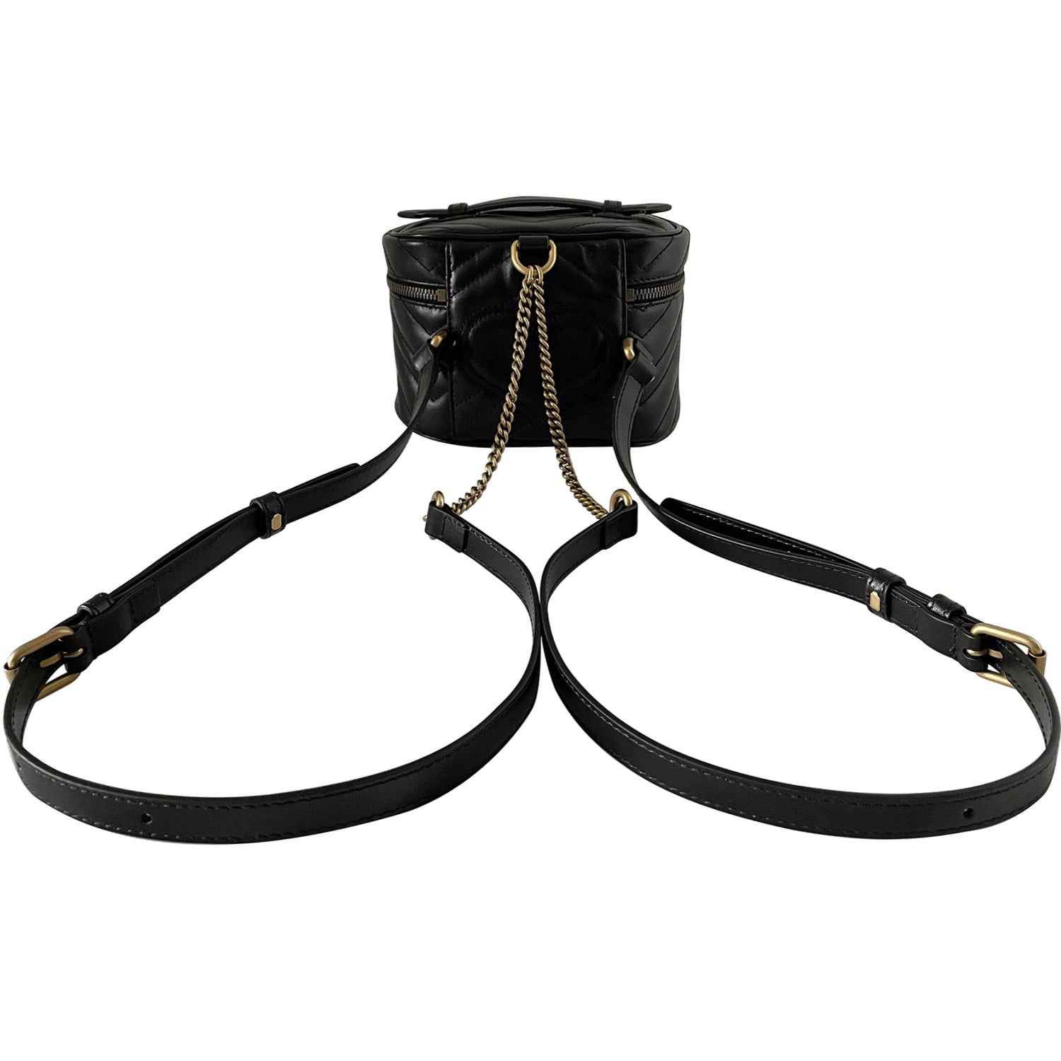 Gucci GG Marmont MatelassÃƒÆ’Ã‚Â© Round Backpack