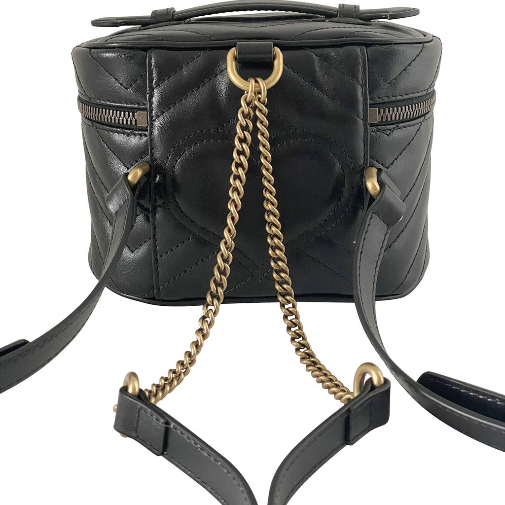 Gucci GG Marmont MatelassÃƒÆ’Ã‚Â© Round Backpack