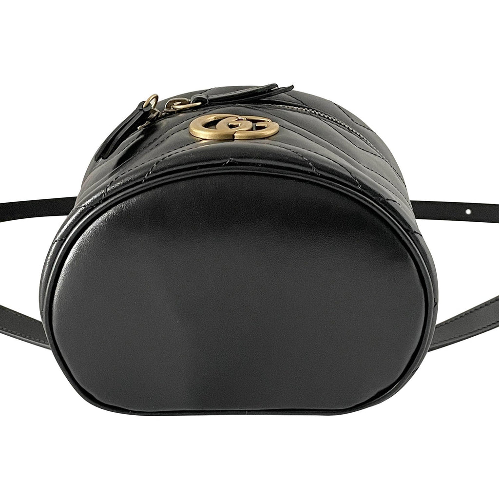 Gucci GG Marmont MatelassÃƒÆ’Ã‚Â© Round Backpack