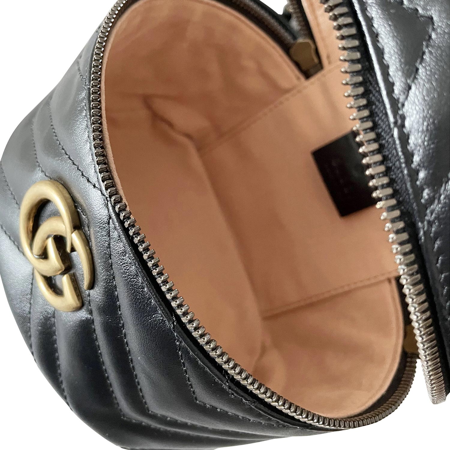 Gucci GG Marmont MatelassÃƒÆ’Ã‚Â© Round Backpack