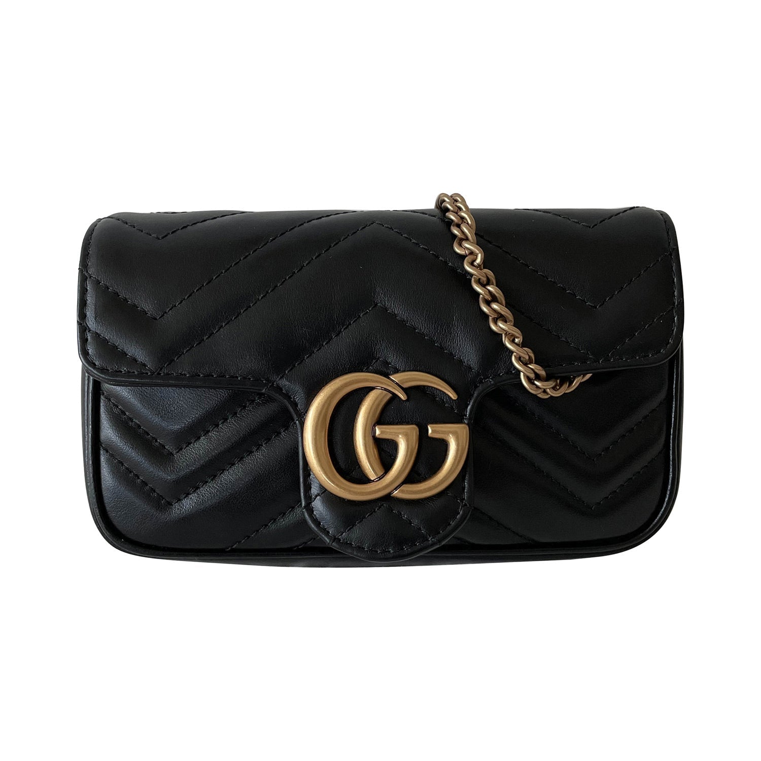Gucci GG Marmont MatelassÃƒÆ’Ã‚Â© Super Mini Bag