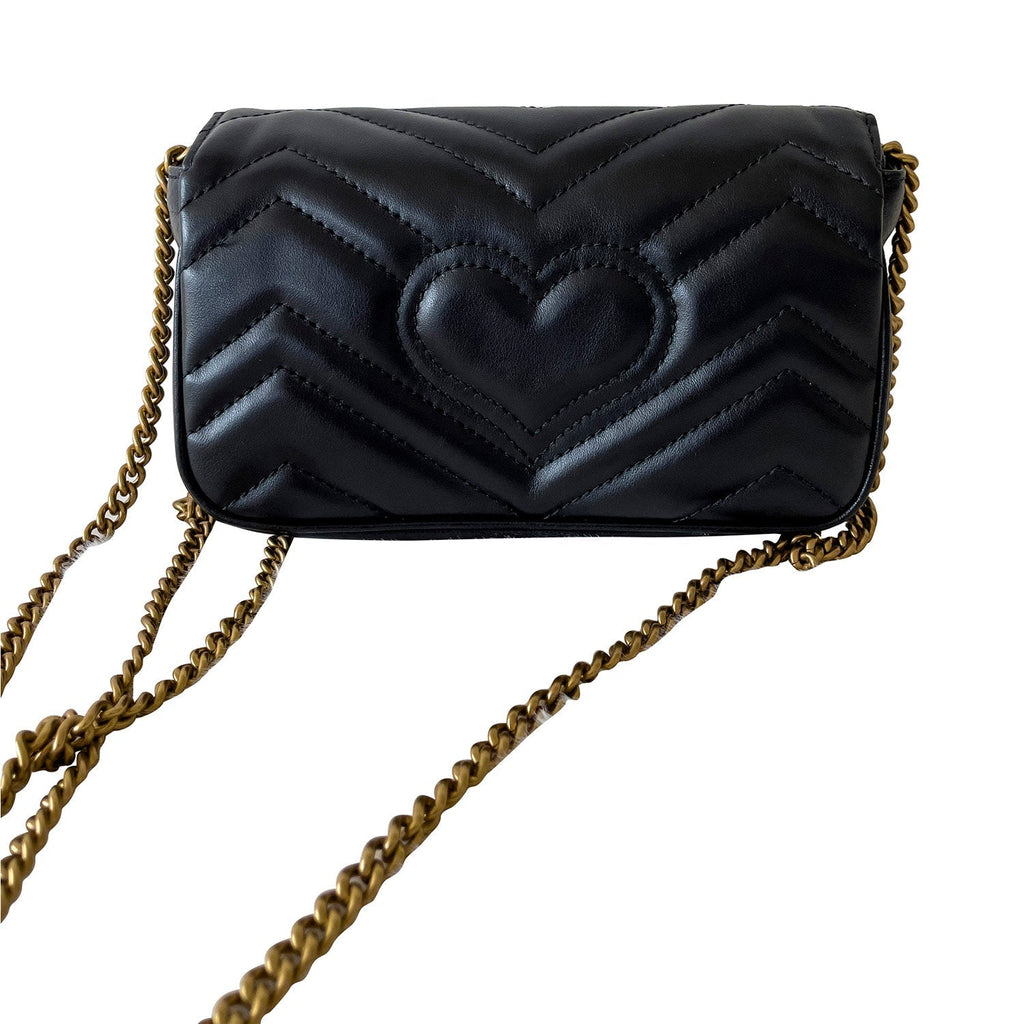 Gucci GG Marmont MatelassÃƒÆ’Ã‚Â© Super Mini Bag