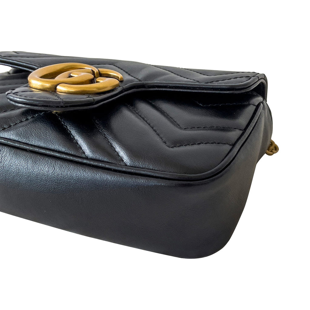 Gucci GG Marmont MatelassÃƒÆ’Ã‚Â© Super Mini Bag