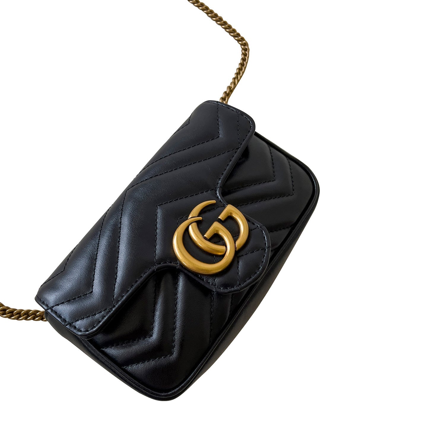Gucci GG Marmont MatelassÃƒÆ’Ã‚Â© Super Mini Bag