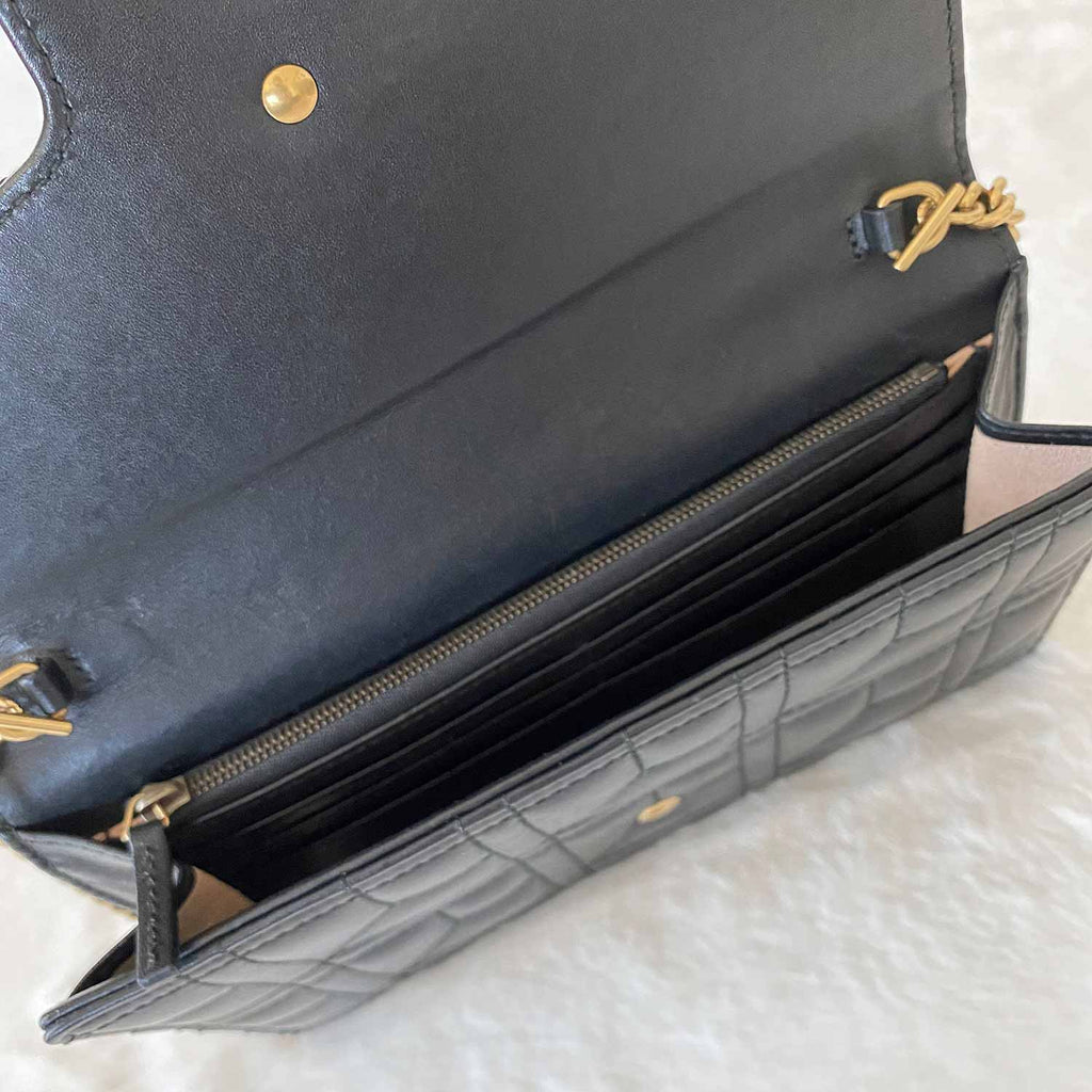 Gucci GG Marmont MatelassÃƒÆ’Ã‚Â© Wallet On Chain
