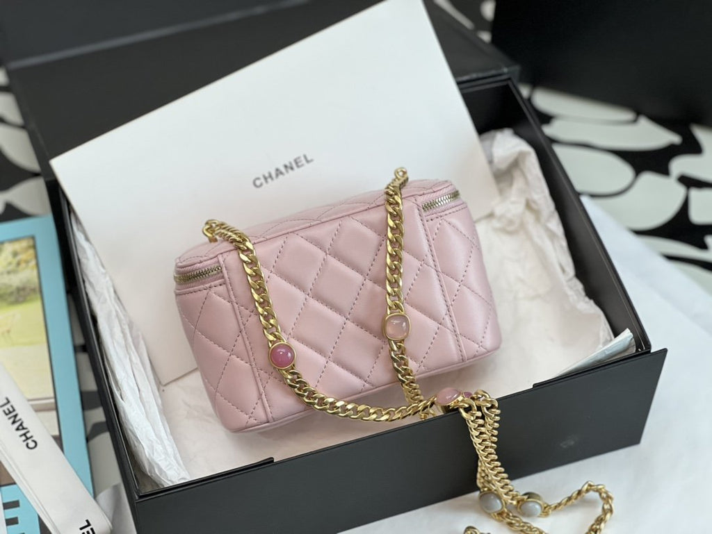 CHLVanity With Chain Light PiNike For Women, Women’s Bags 6.2in/16cm