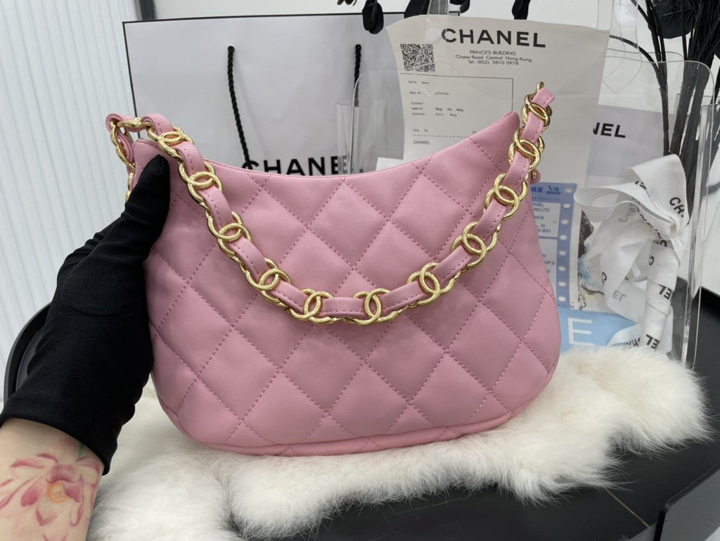 CHLHobo Handbag PiNike For Women, Women’s Bags 9.4in/24cm