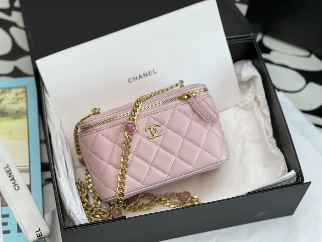 CHLVanity With Chain Light PiNike For Women, Women’s Bags 6.2in/16cm
