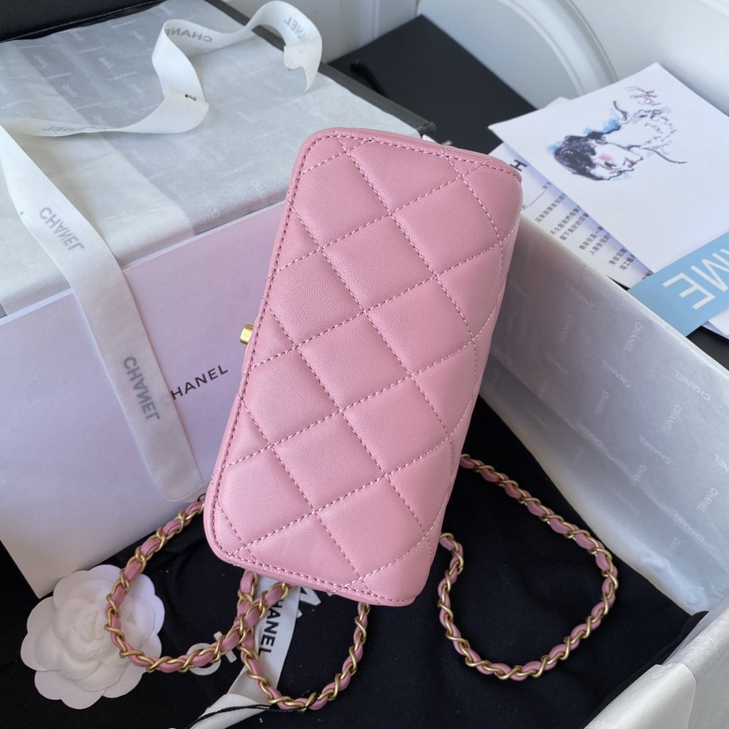 CHLMini GlamIap Bag PiNike For Women Bags 6.7in/17cm