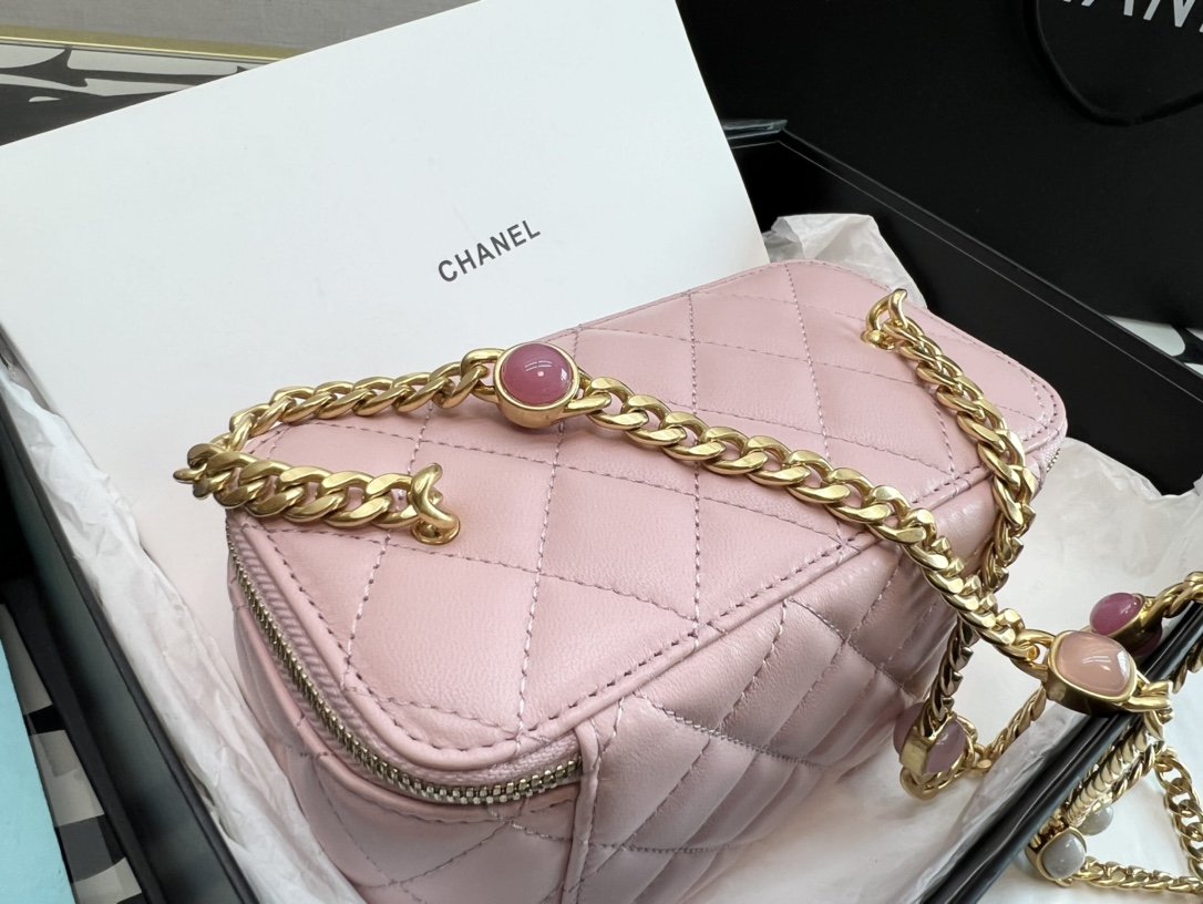 CHLVanity With Chain Light PiNike For Women, Women’s Bags 6.2in/16cm