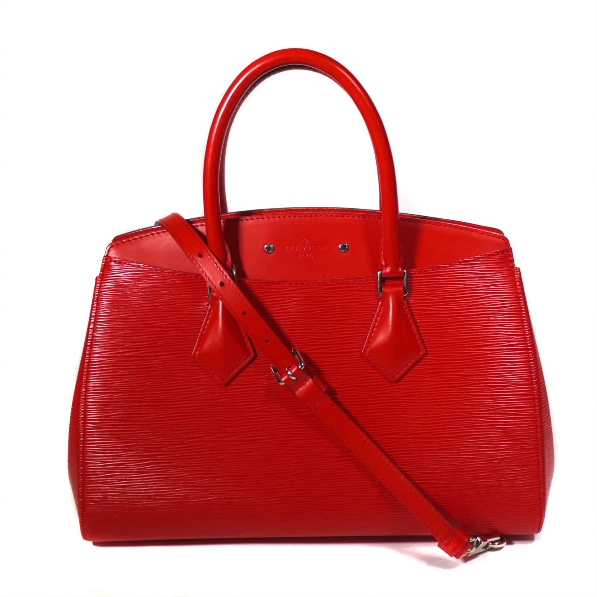 Louis Vuitton Soufflot MM Coquelicot Epi