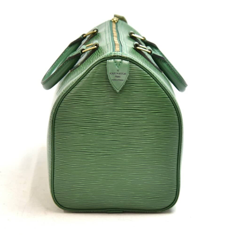 Louis Vuitton Speedy 30 Green Epi