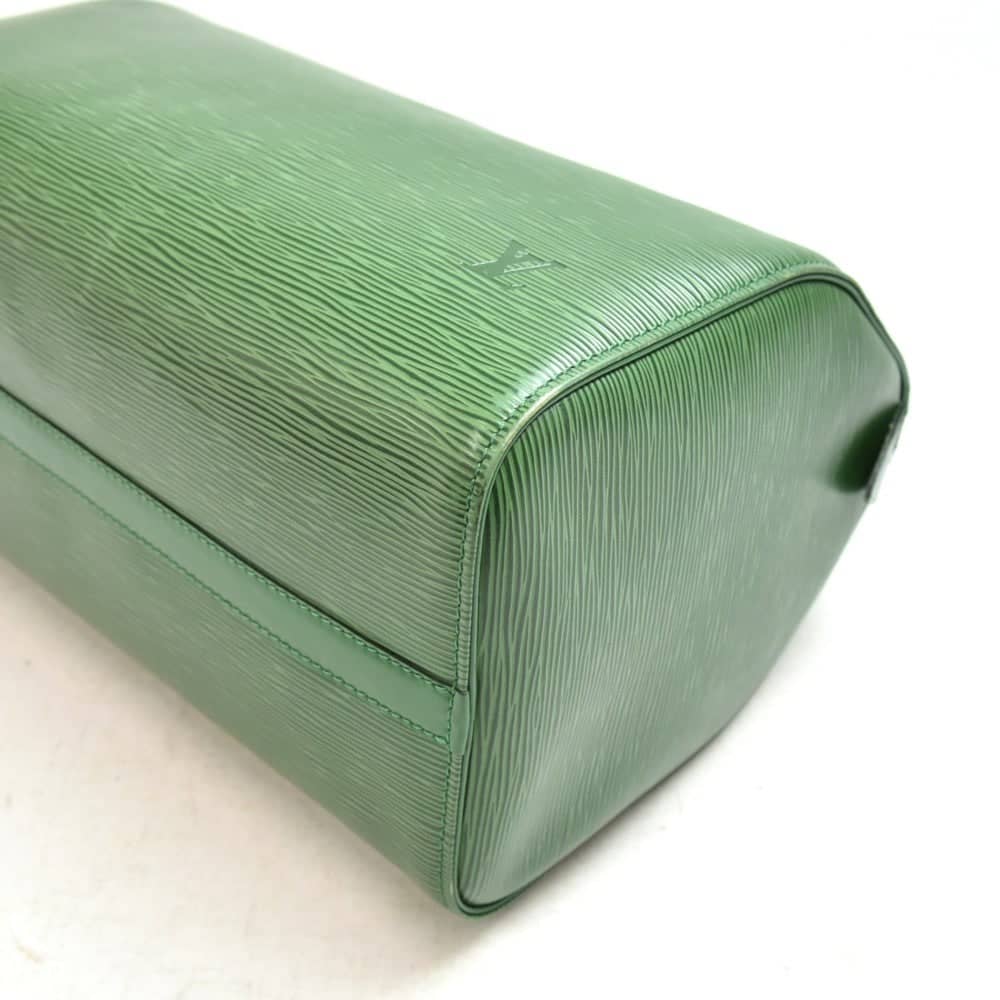 Louis Vuitton Speedy 30 Green Epi