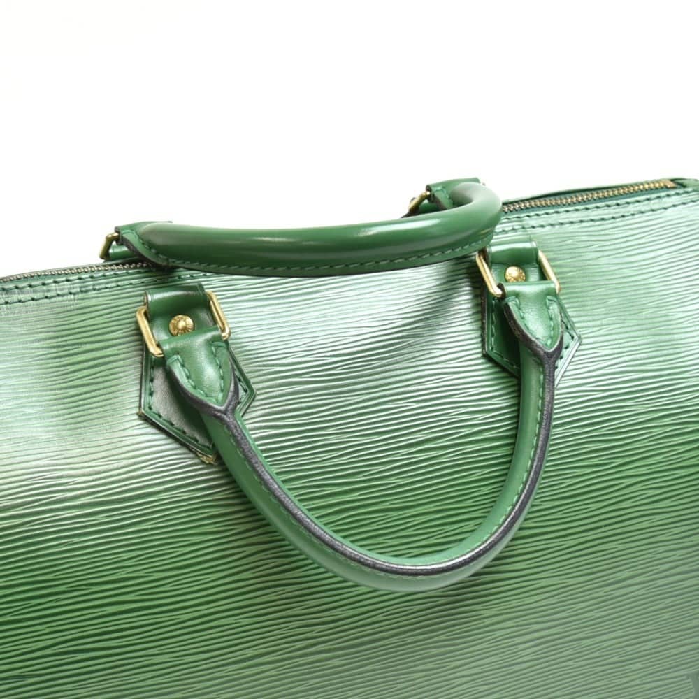 Louis Vuitton Speedy 30 Green Epi