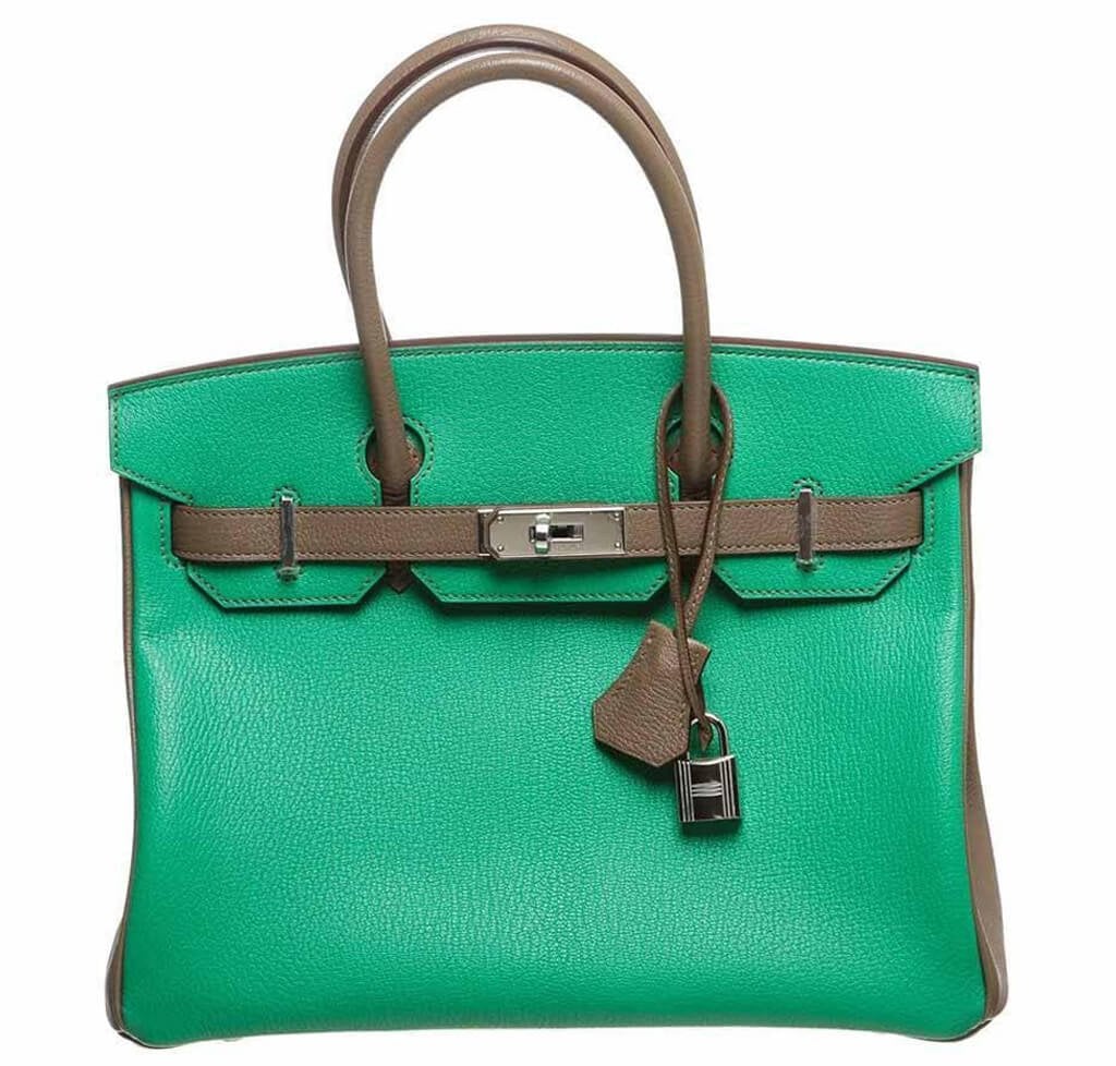 HermÃƒÆ’Ã‚Â¨s Birkin Bag 30 Bi-Color Chevre PHW