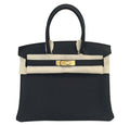 HermÃƒÆ’Ã‚Â¨s Birkin 30 Bag Black Togo GHW