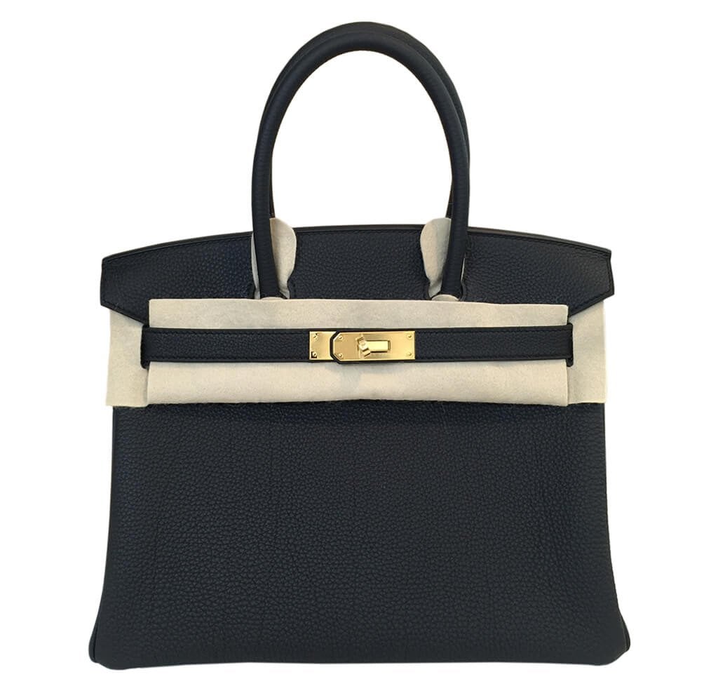 HermÃƒÆ’Ã‚Â¨s Birkin 30 Bag Black Togo GHW