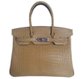 HermÃƒÆ’Ã‚Â¨s Birkin 30 Bag Paille Niloticus Crocodile