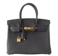 HermÃƒÆ’Ã‚Â¨s Birkin 30 Plomb Togo Bag Gold Hardware