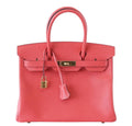 HermÃƒÆ’Ã‚Â¨s Birkin 30 Bag Rose Jaipur Gold Hardware