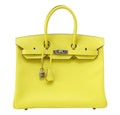 HermÃƒÆ’Ã‚Â¨s Lime Candy Series Birkin 35 Limited Edition Bag