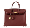 HermÃƒÆ’Ã‚Â¨s Contour Birkin 35 Rouge H Limited Edition Bag