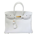 HermÃƒÆ’Ã‚Â¨s Birkin 35 Snow White Bag