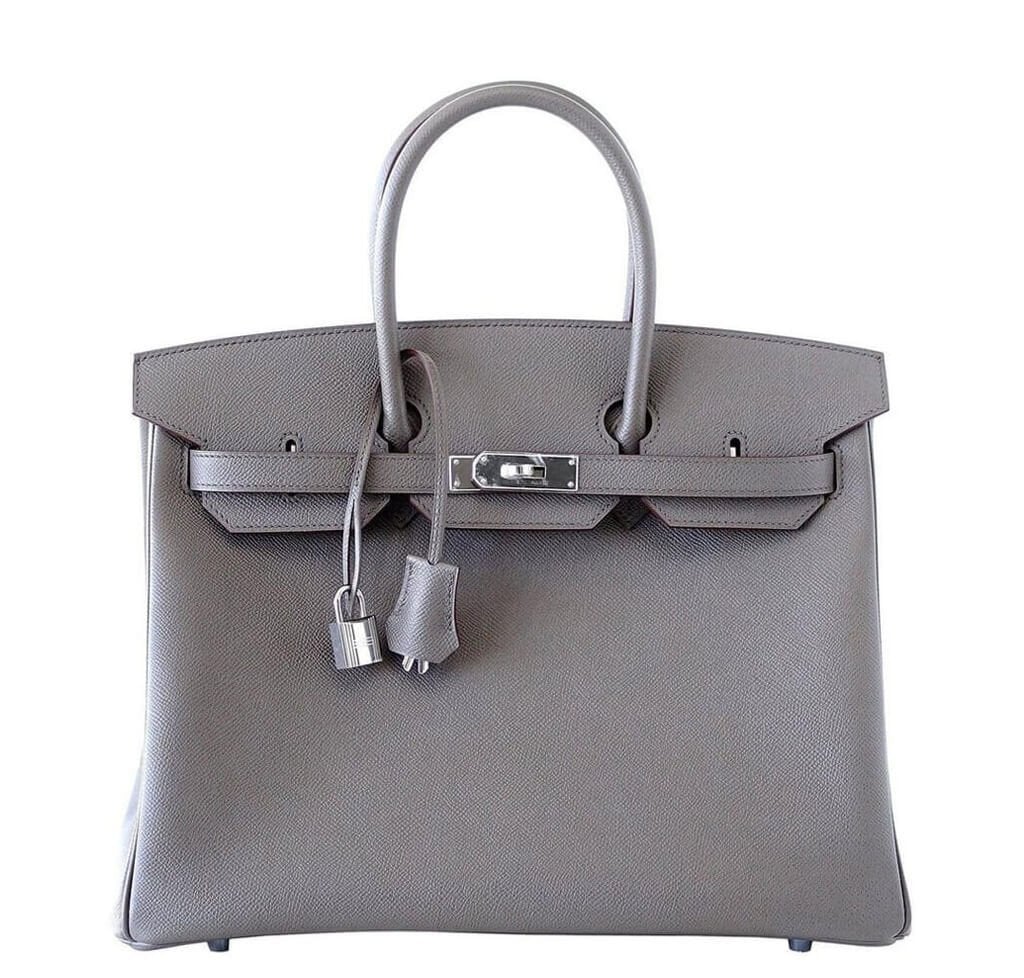 HermÃƒÆ’Ã‚Â¨s Special Order Birkin 35 Bag Etain
