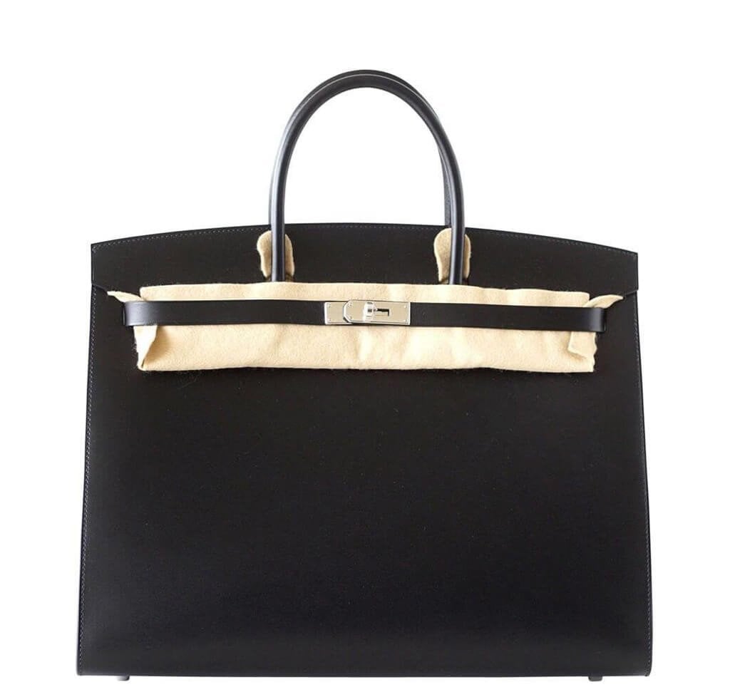HermÃƒÆ’Ã‚Â¨s Birkin Sellier 40 Black Limited Edition Bag