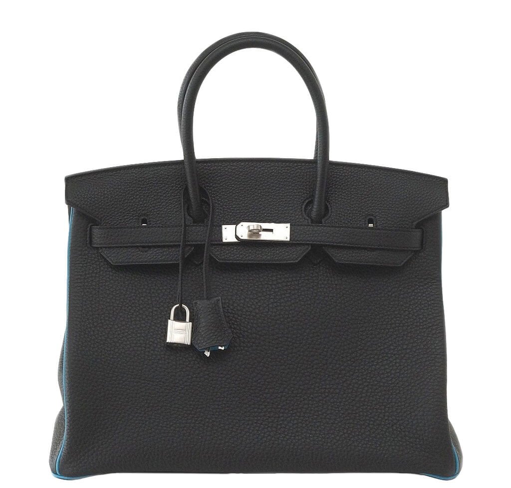 HermÃƒÆ’Ã‚Â¨s Birkin 35 Bag 2-Tone Special Order Horseshoe