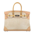 HermÃƒÆ’Ã‚Â¨s Ghillies Birkin 35 Tri-Color Alligator Bag