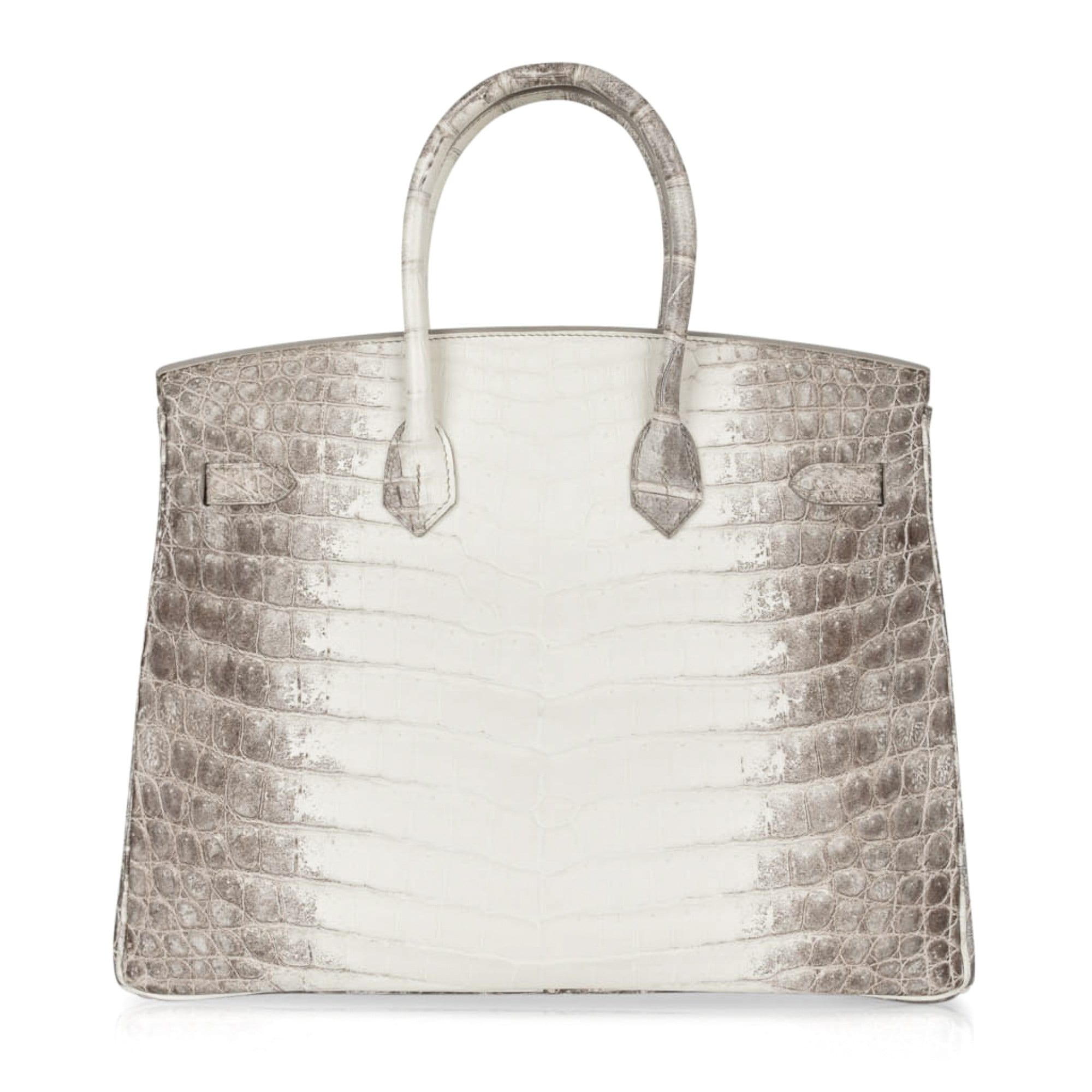 Hermes Birkin 35 Himalaya Blanc Crocodile Palladium Hardware