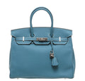 HermÃƒÆ’Ã‚Â¨s Birkin 35 Bag Blue Jean Togo