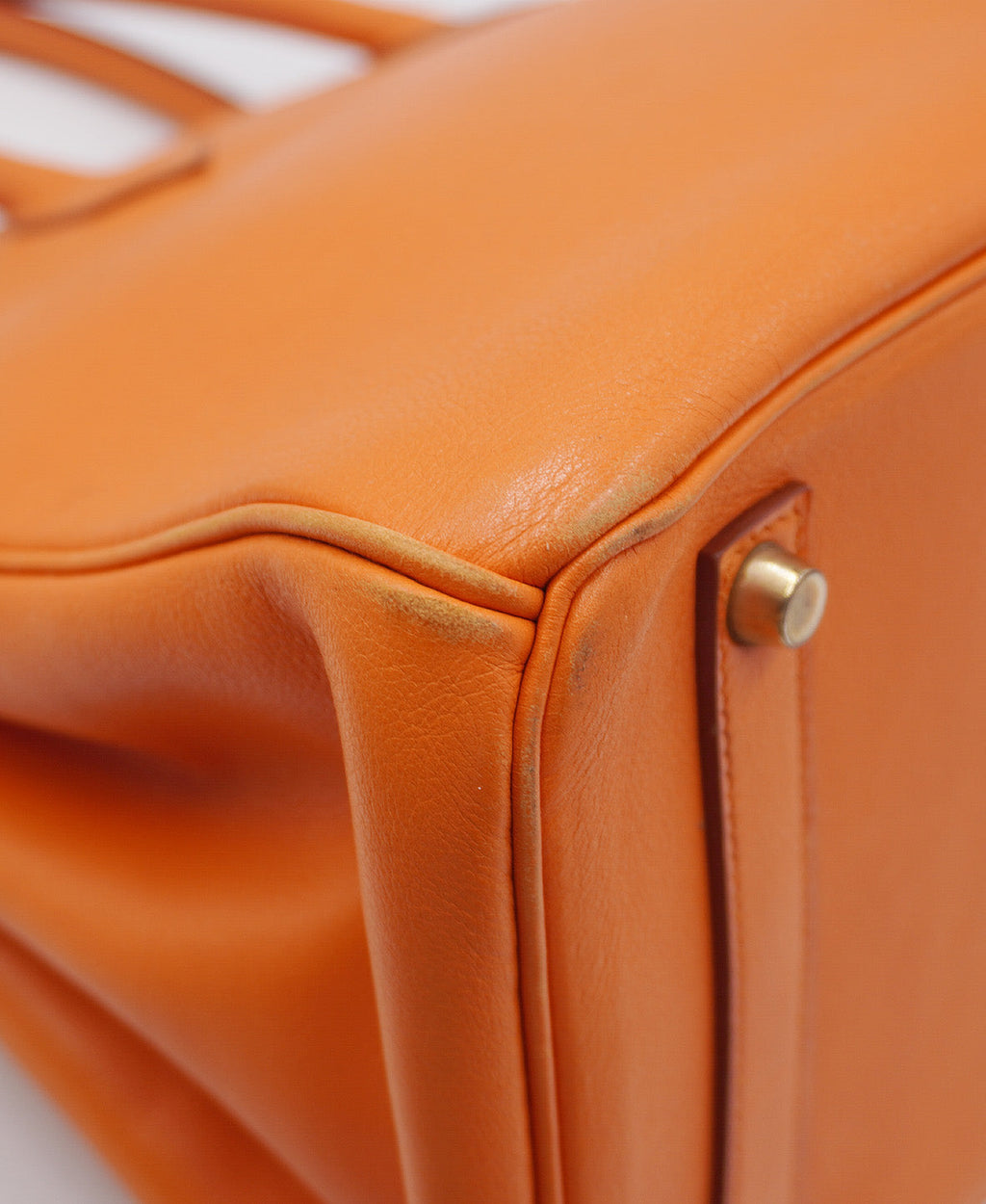 Epsom Birkin 35 Orange