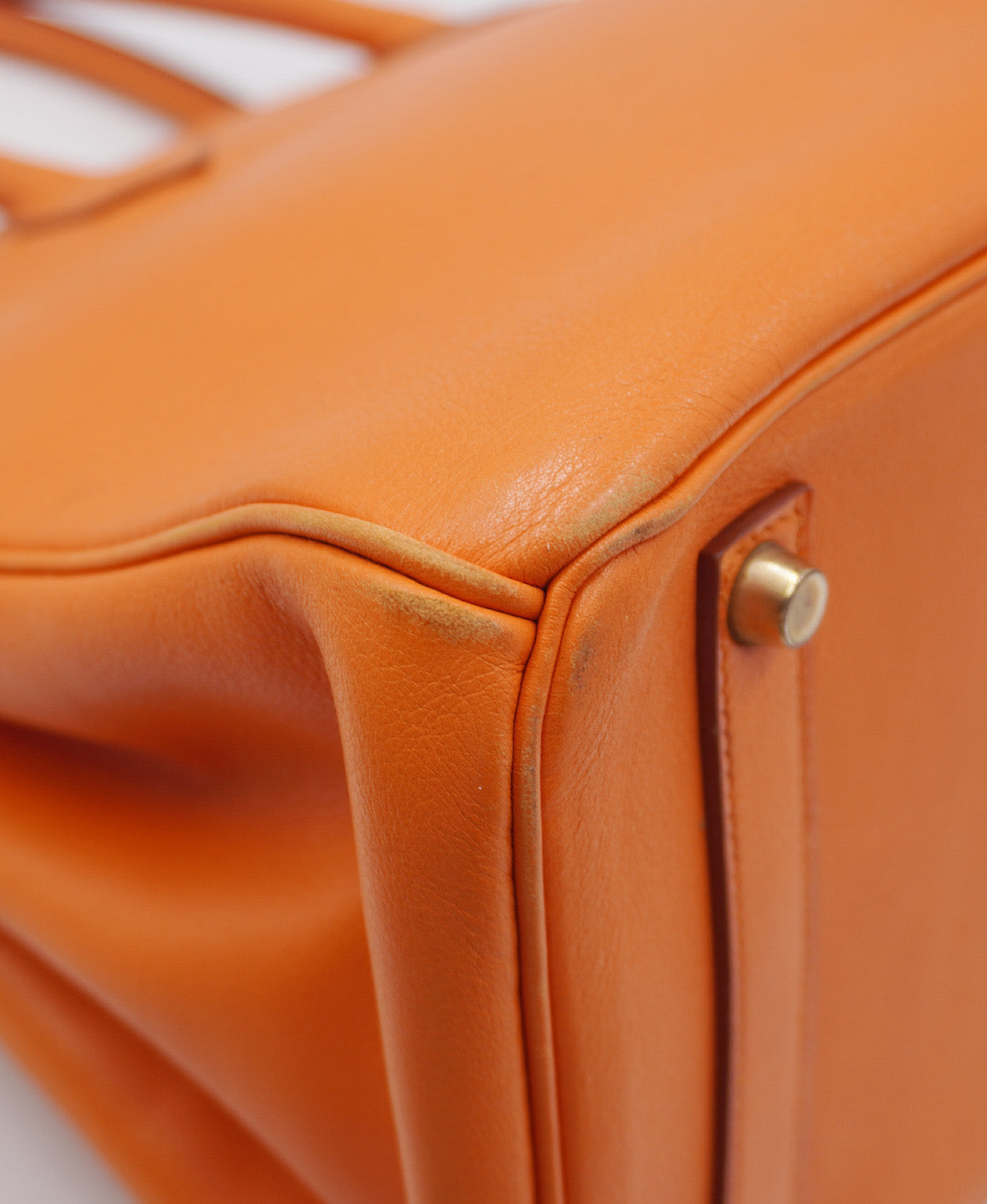Epsom Birkin 35 Orange