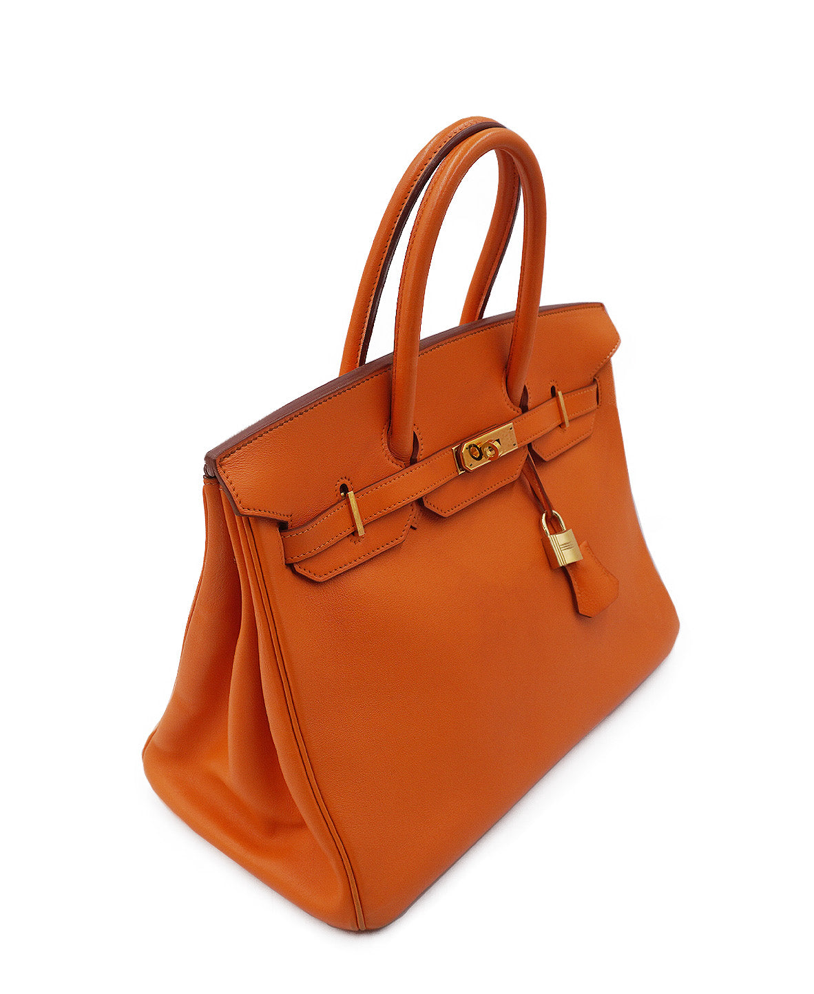 Epsom Birkin 35 Orange