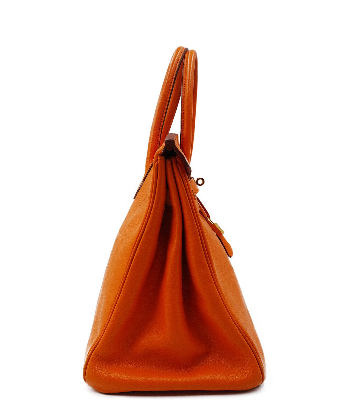 Epsom Birkin 35 Orange
