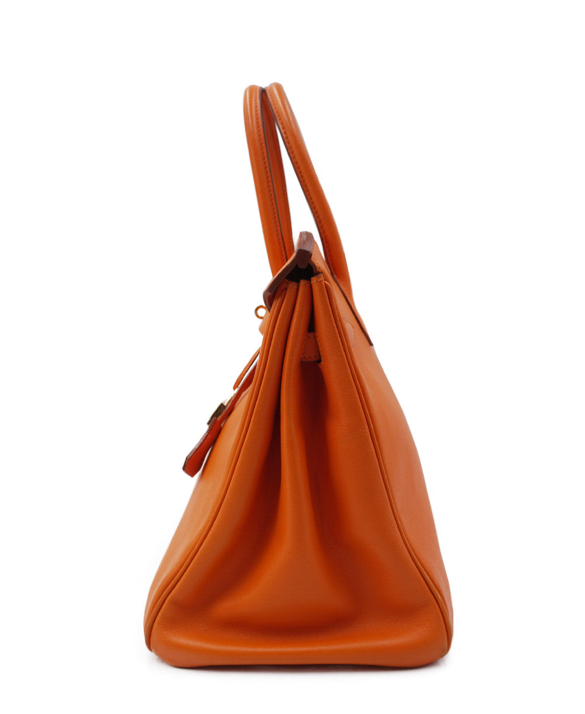 Epsom Birkin 35 Orange