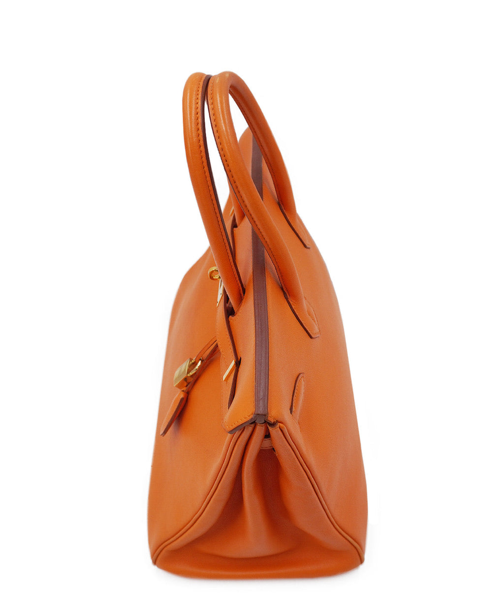 Epsom Birkin 35 Orange