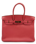 Epsom Birkin 35 Pink