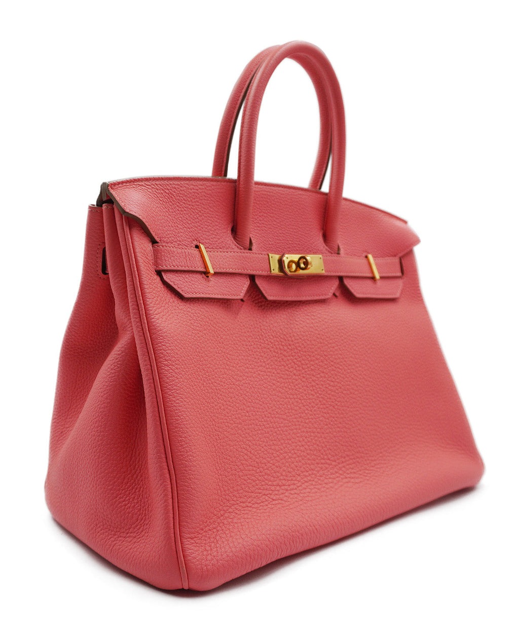 Epsom Birkin 35 Pink