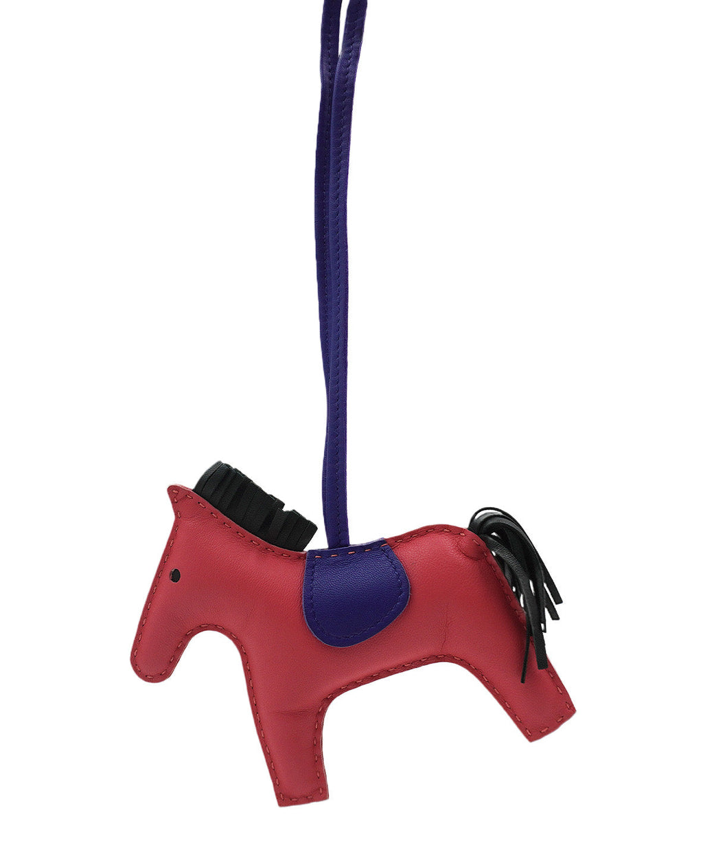 GriGri Rodeo Bag Charm Leather MM Pink