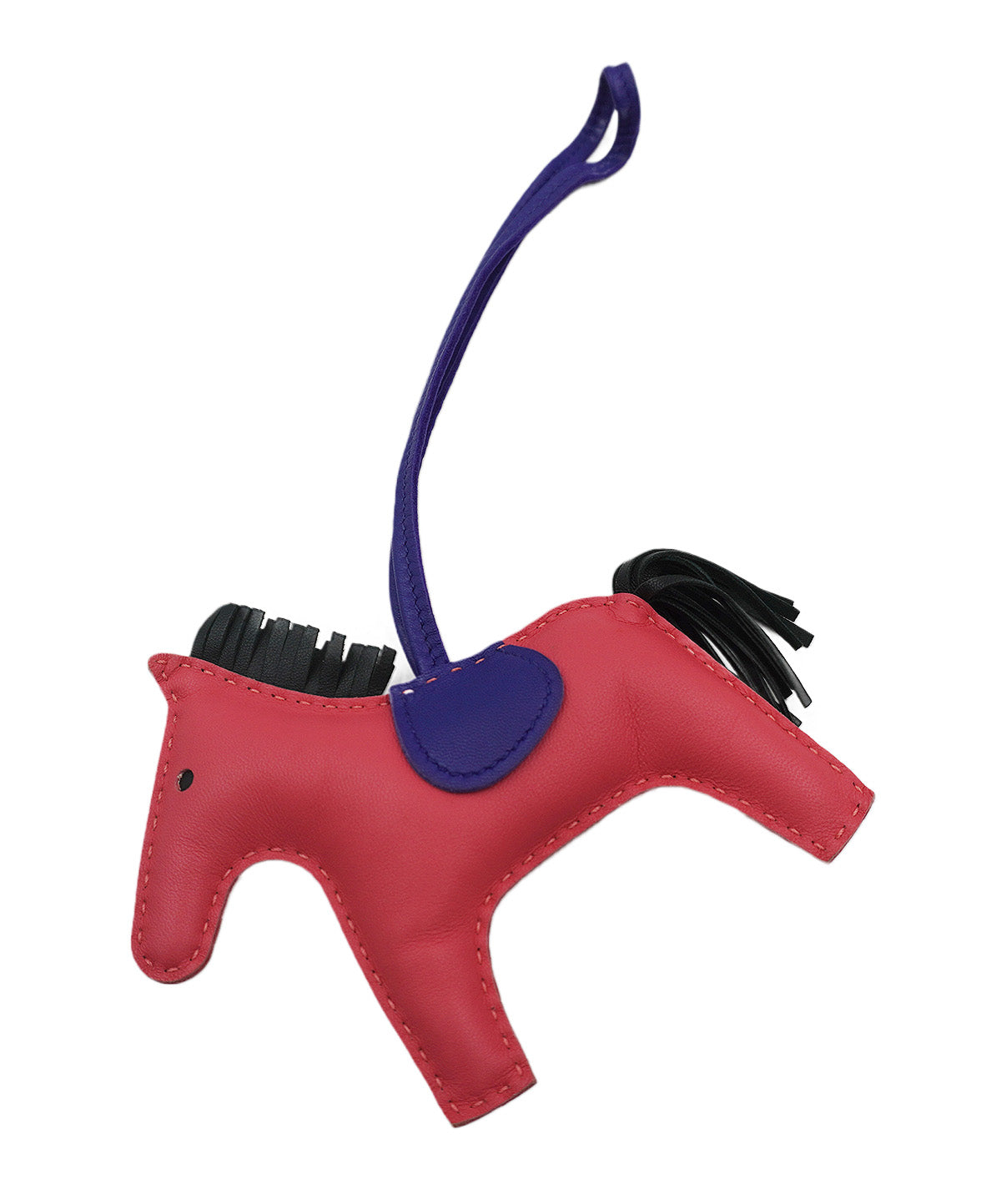 GriGri Rodeo Bag Charm Leather MM Pink