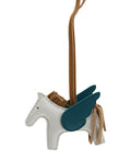 GriGri Rodeo Milo Pegase Bag Charm Leather PM White