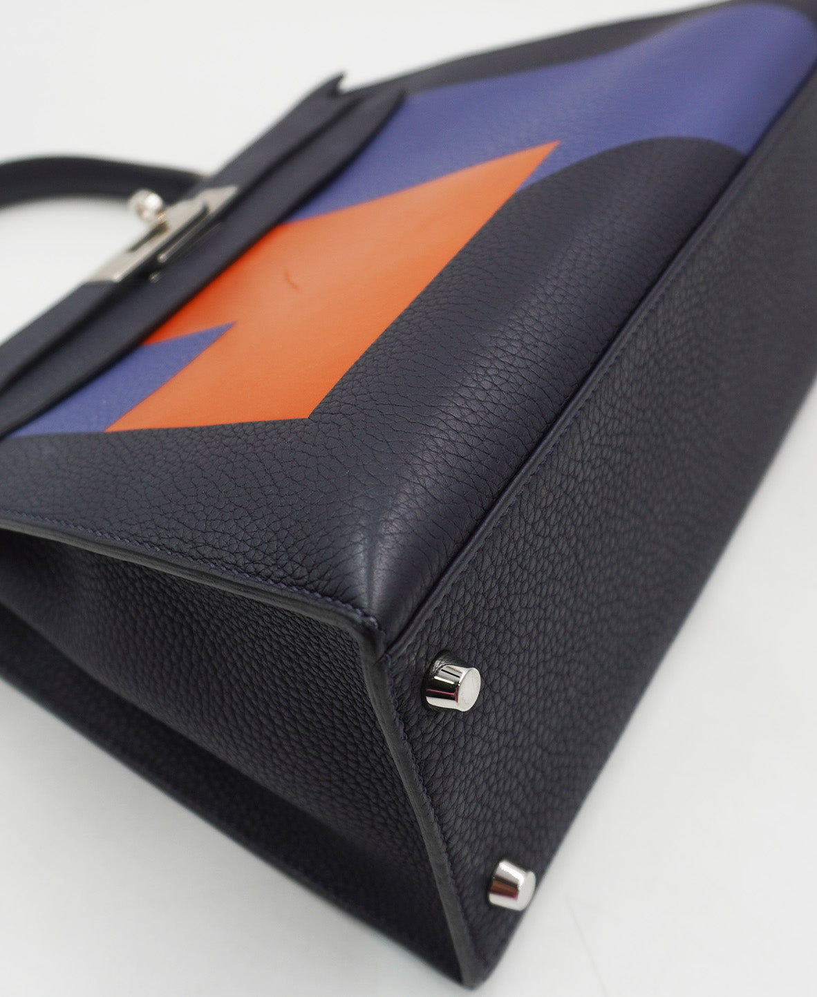 Limited Edition Kellygraphie Lettre R Sellier Kelly 28 PHW Multicolor