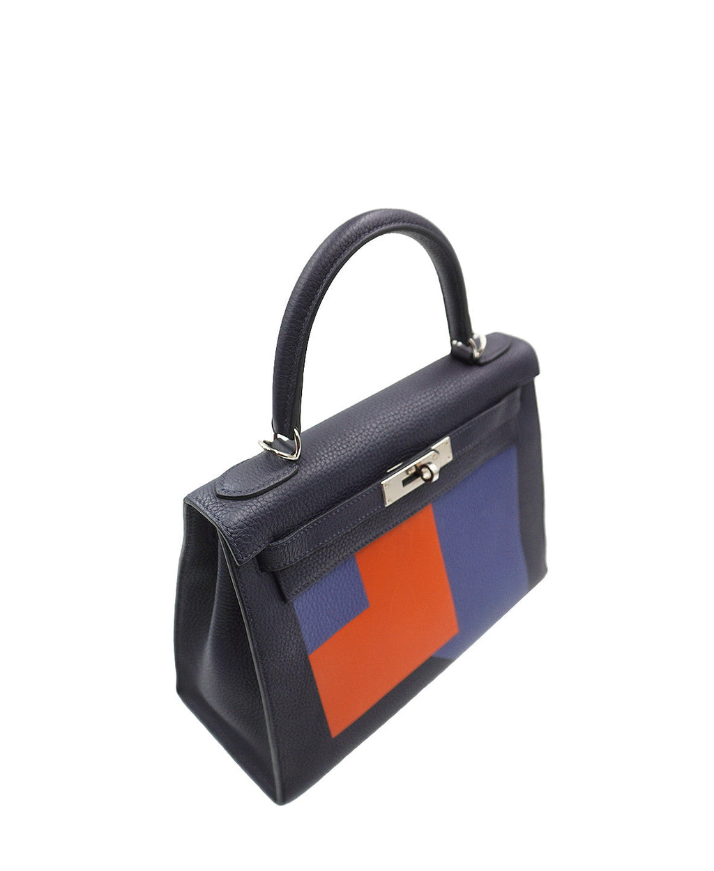 Limited Edition Kellygraphie Lettre R Sellier Kelly 28 PHW Multicolor
