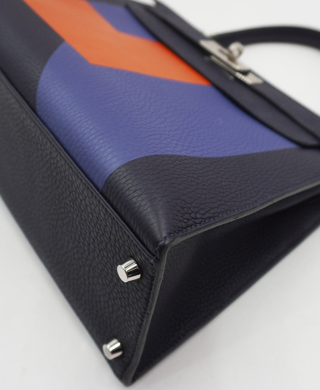 Limited Edition Kellygraphie Lettre R Sellier Kelly 28 PHW Multicolor